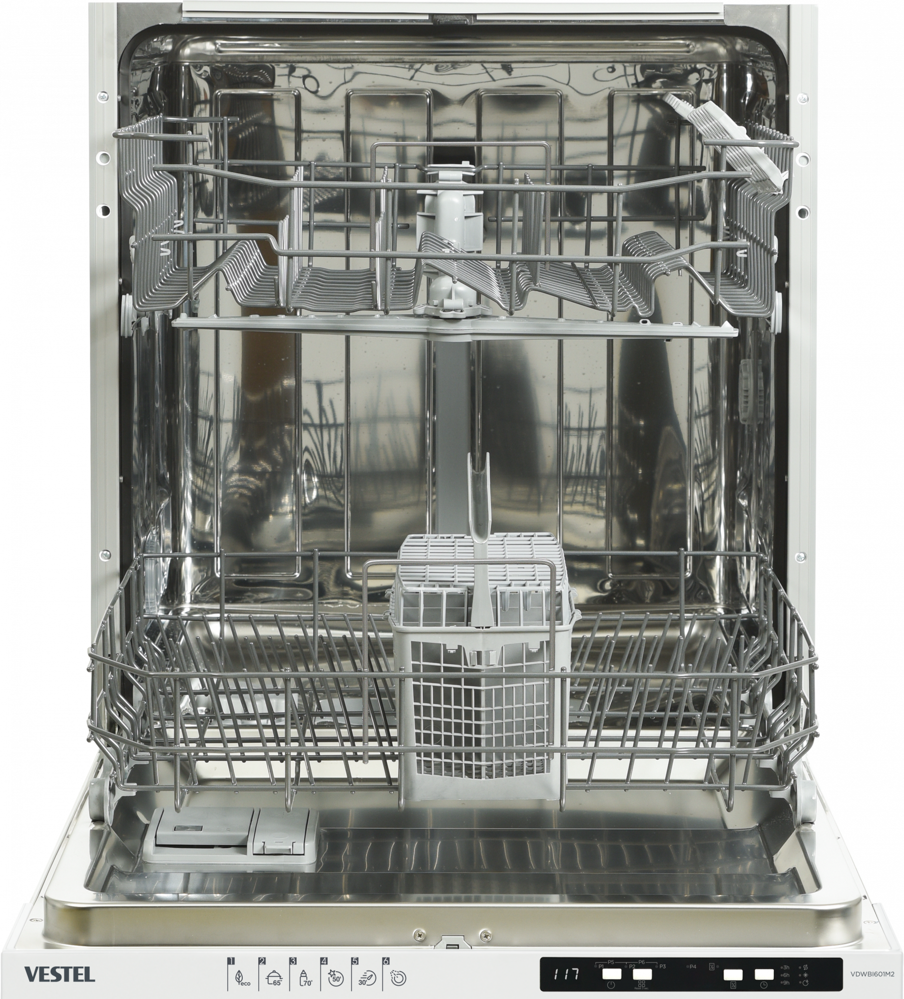 Замена панели управления Vestel VDWBI601M2