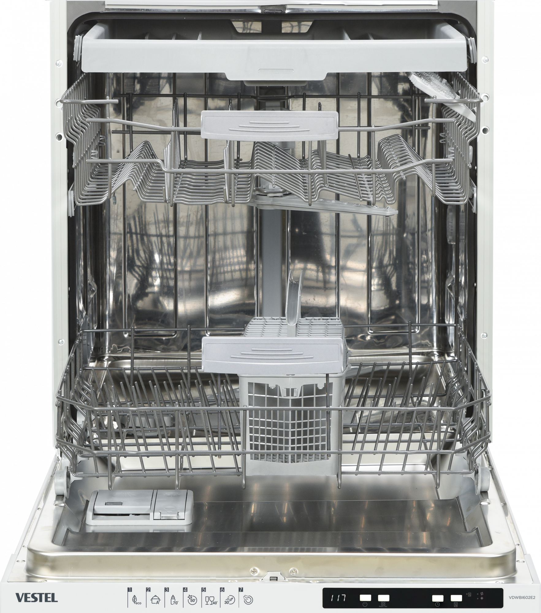 Замена панели управления Vestel VDWBI602E2